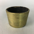 Japanese Buddhist Altar Fitting Vtg Brass Incense Burner Gold Butsugu BU155