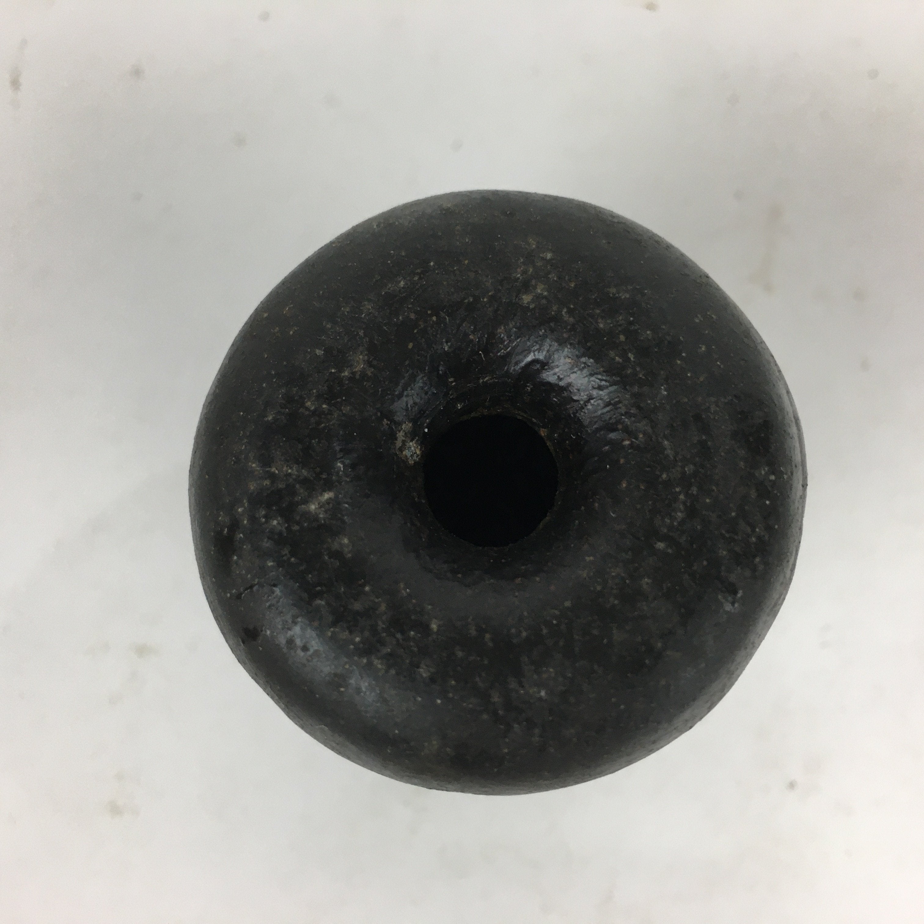 Japanese Buddhist Altar Fitting Vtg Bronze Match Disposal Pot Butsugu BU565