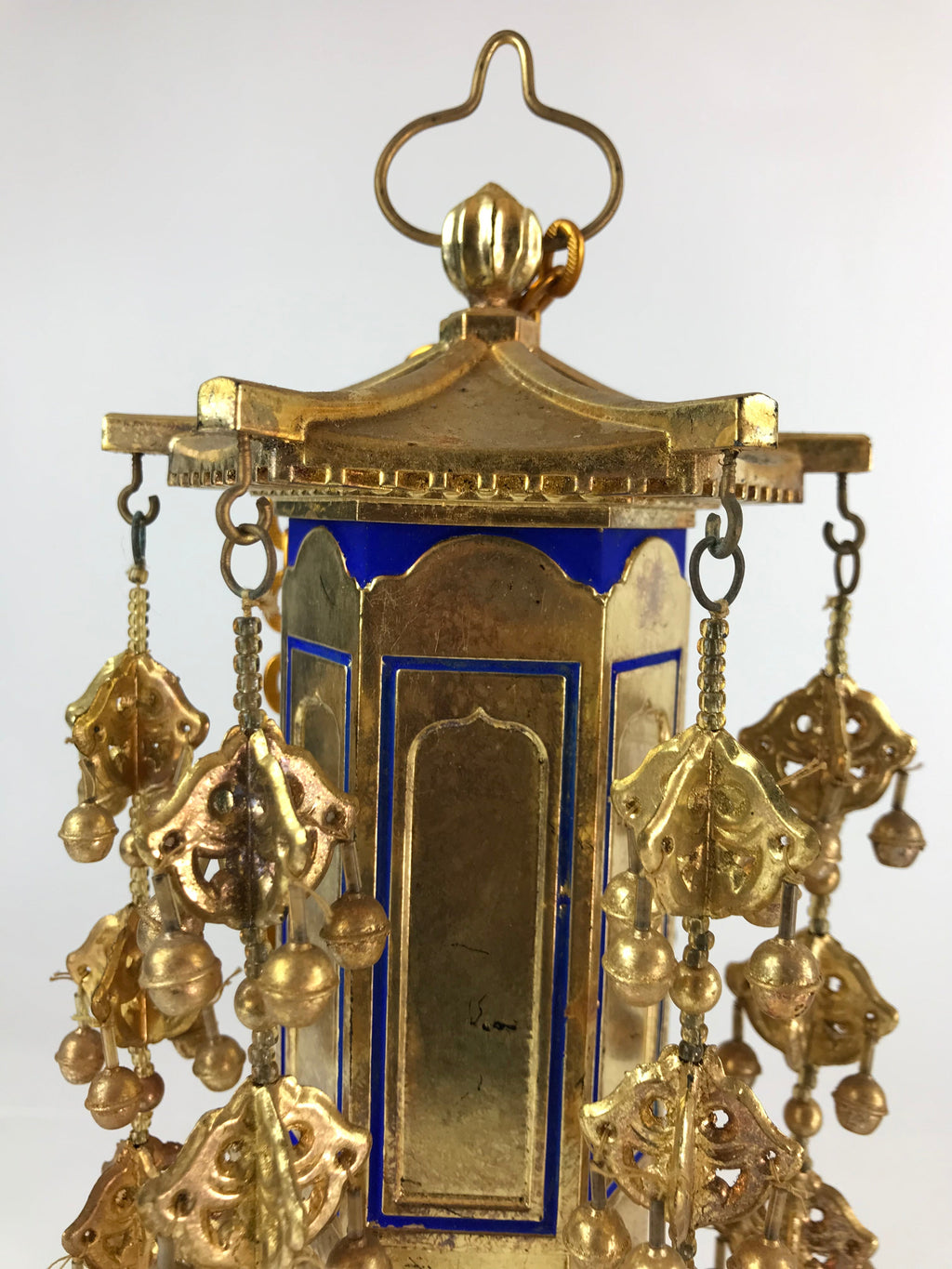 Japanese Buddhist Altar Fitting Vtg Hanging Butsugu Rinto Yoraku BU742