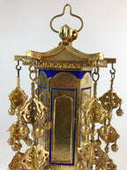 Japanese Buddhist Altar Fitting Vtg Hanging Butsugu Rinto Yoraku BU742
