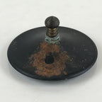 Japanese Buddhist Altar Fitting Vtg Iron Match Disposal Pot Butsugu BU793