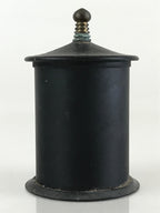 Japanese Buddhist Altar Fitting Vtg Iron Match Disposal Pot Butsugu BU793
