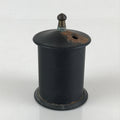 Japanese Buddhist Altar Fitting Vtg Iron Match Disposal Pot Butsugu BU793