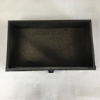 Japanese Buddhist Altar Fitting Vtg Kyozukue Wood Lacquer Offering Table BU498