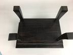 Japanese Buddhist Altar Fitting Vtg Kyozukue Wood Lacquer Offering Table BU570