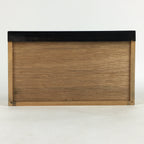Japanese Buddhist Altar Fitting Vtg Kyozukue Wood Lacquer Offering Table BU674