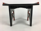 Japanese Buddhist Altar Fitting Vtg Kyozukue Wood Lacquer Offering Table BU696
