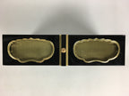 Japanese Buddhist Altar Fitting Vtg Kyozukue Wood Lacquer Offering Table BU735