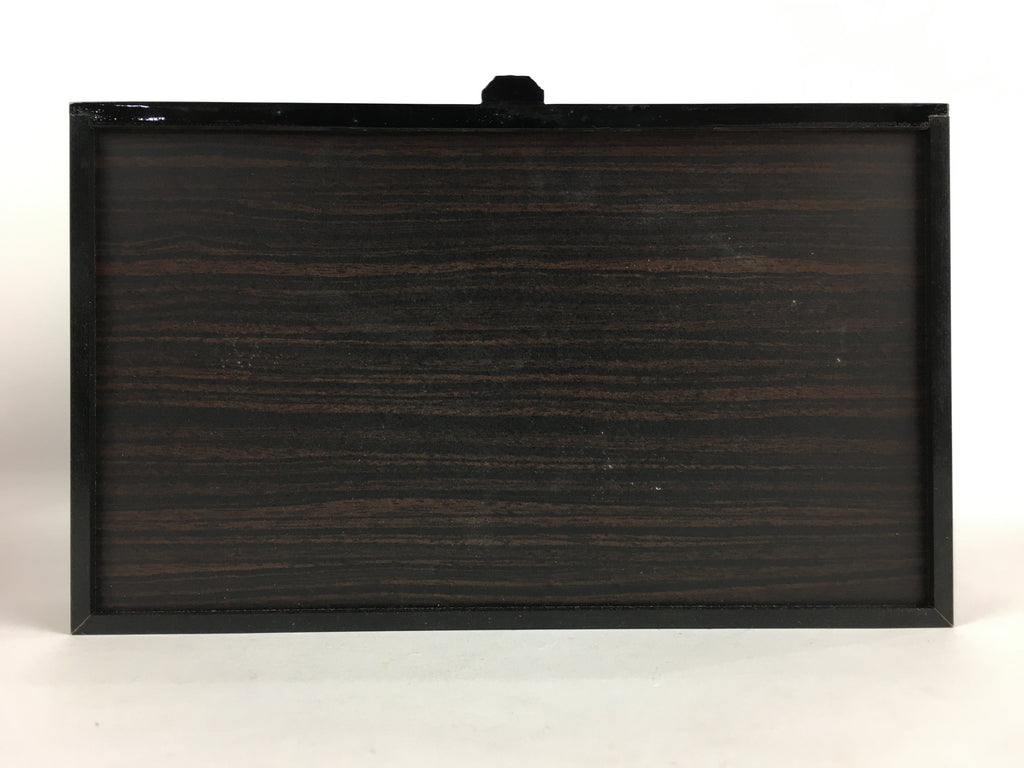 Japanese Buddhist Altar Fitting Vtg Kyozukue Wood Lacquer Offering Table BU735