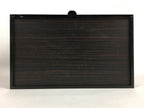 Japanese Buddhist Altar Fitting Vtg Kyozukue Wood Lacquer Offering Table BU735