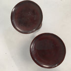 Japanese Buddhist Altar Fitting Vtg Offering Stand Pair High Cup Takatsuki BU389