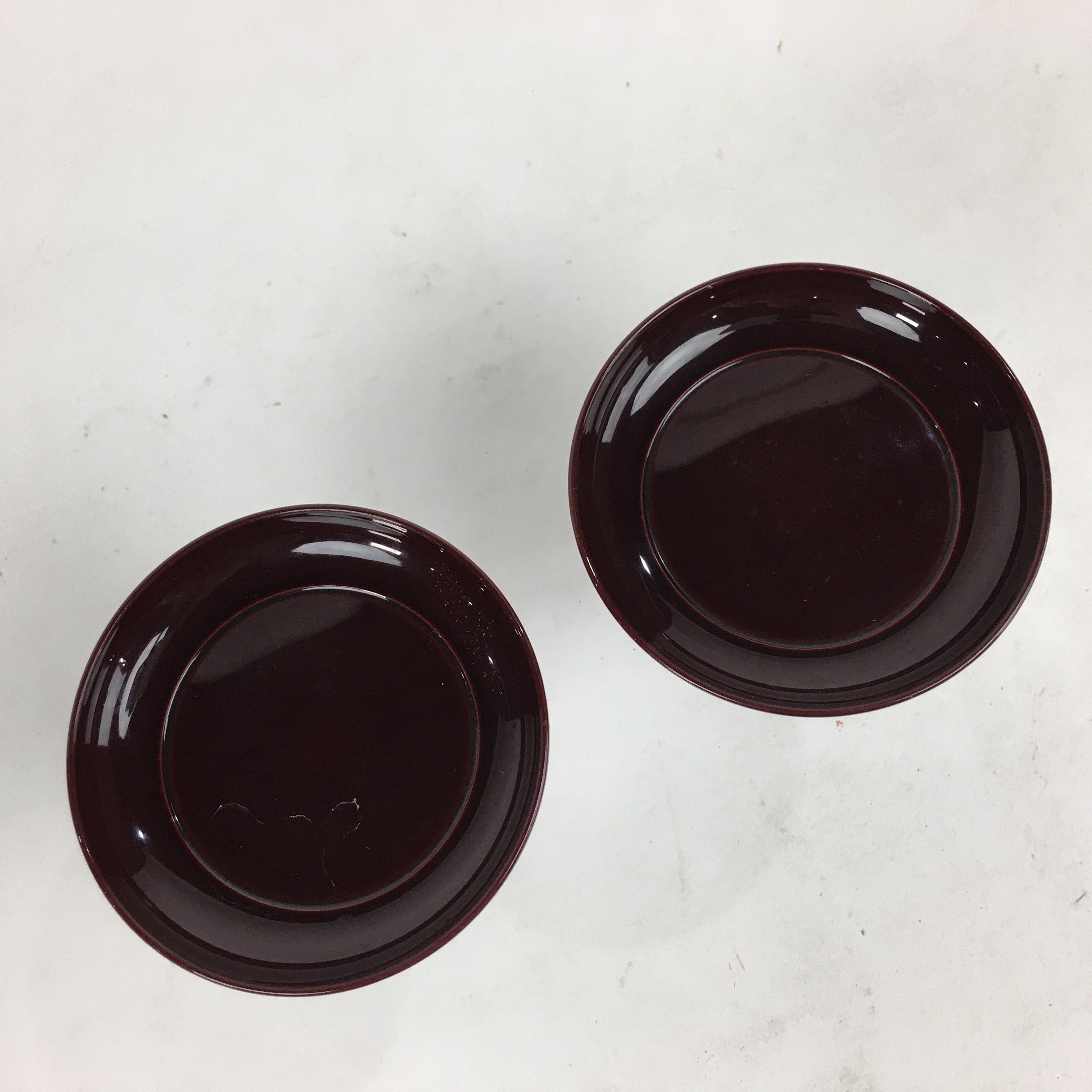 Japanese Buddhist Altar Fitting Vtg Offering Stand Pair High Cup Takatsuki BU548
