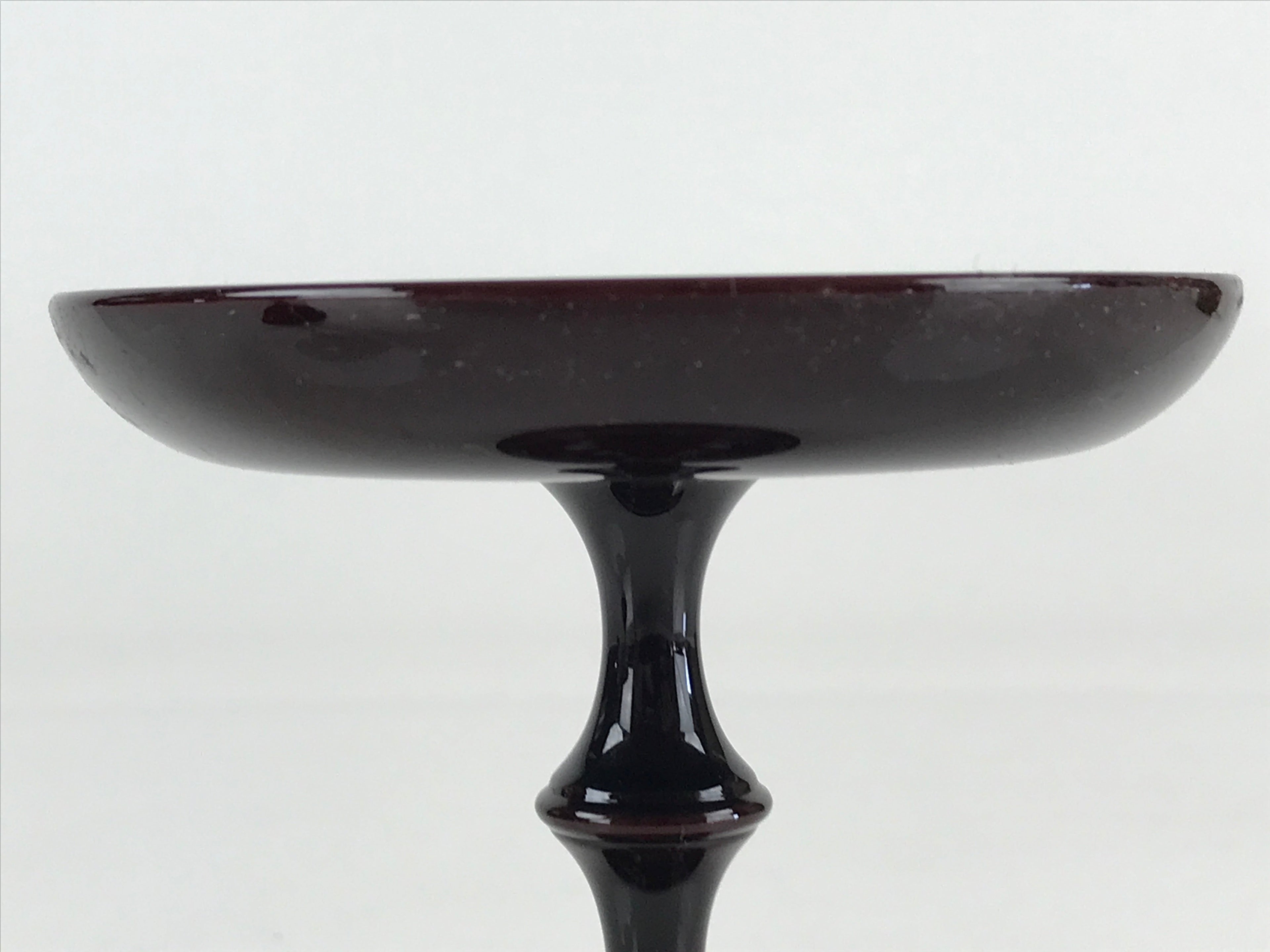 Japanese Buddhist Altar Fitting Vtg Offering Stand Pair High Cup Takatsuki BU776