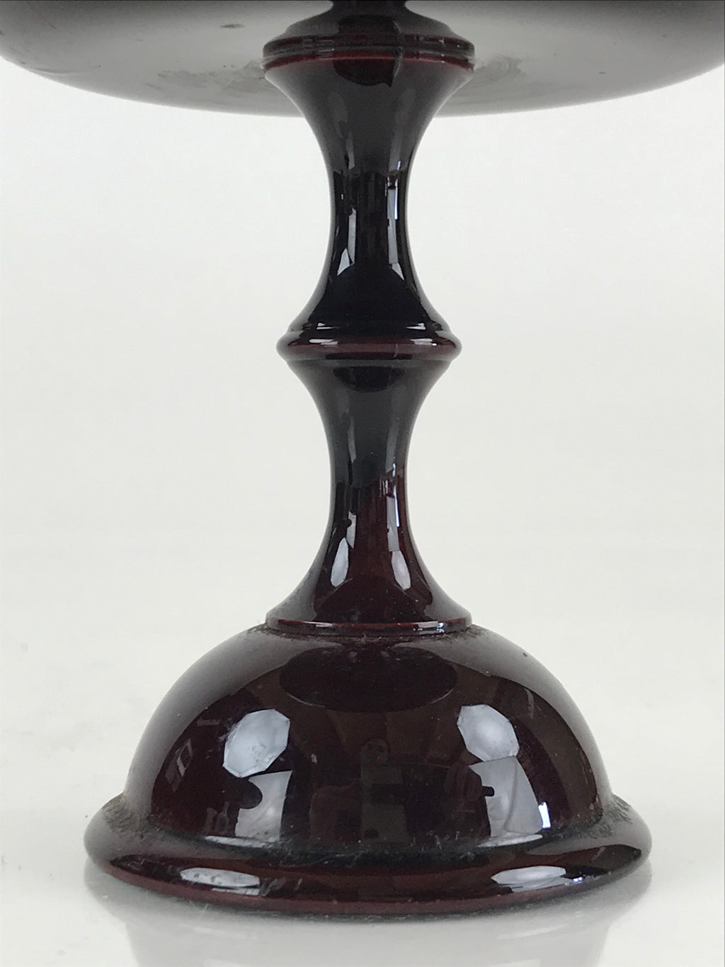 Japanese Buddhist Altar Fitting Vtg Offering Stand Pair High Cup Takatsuki BU776