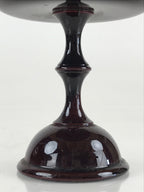 Japanese Buddhist Altar Fitting Vtg Offering Stand Pair High Cup Takatsuki BU776