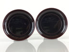 Japanese Buddhist Altar Fitting Vtg Offering Stand Pair High Cup Takatsuki BU776