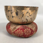 Japanese Buddhist Altar Fitting Vtg Orin Bell Singing Bowl Pillow Striker BU352