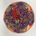 Japanese Buddhist Altar Fitting Vtg Orin Bell Singing Bowl Pillow Striker BU444