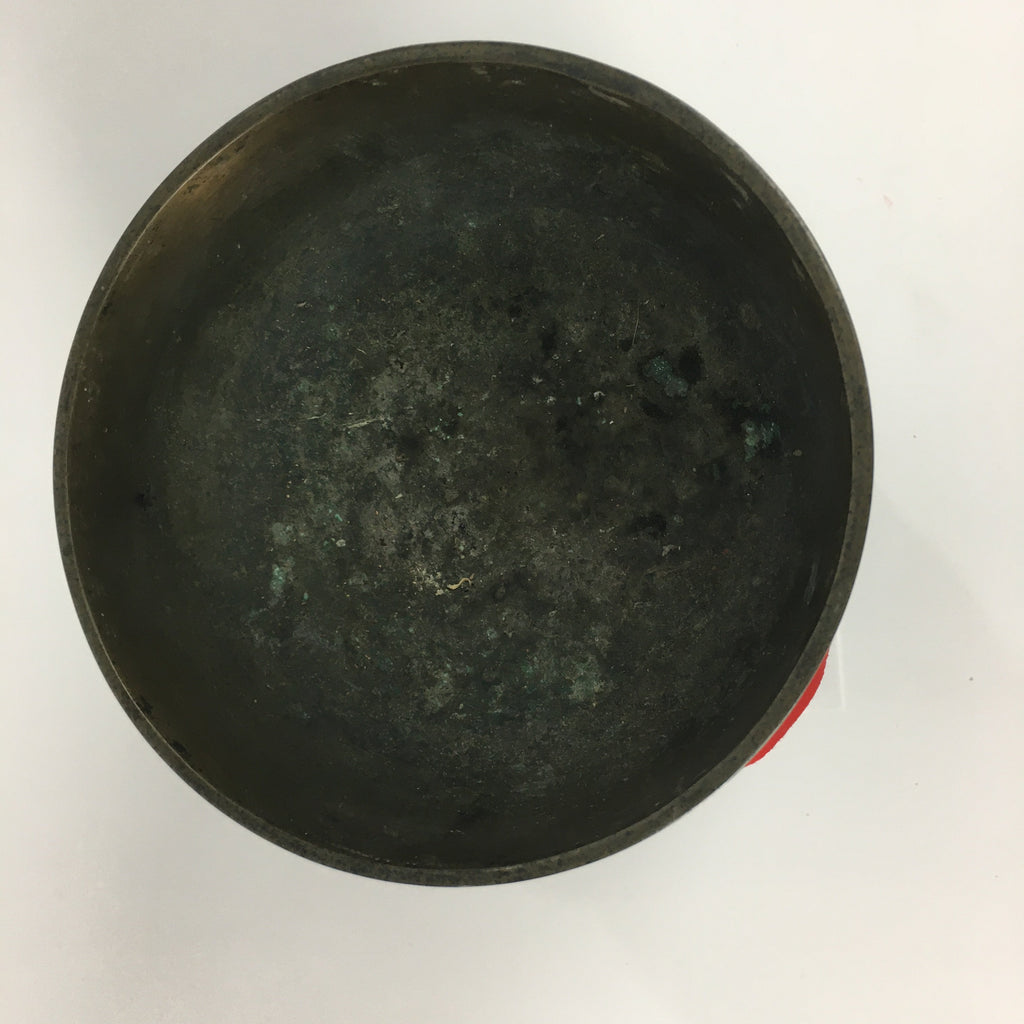 Japanese Buddhist Altar Fitting Vtg Orin Bell Singing Bowl Pillow Striker BU445