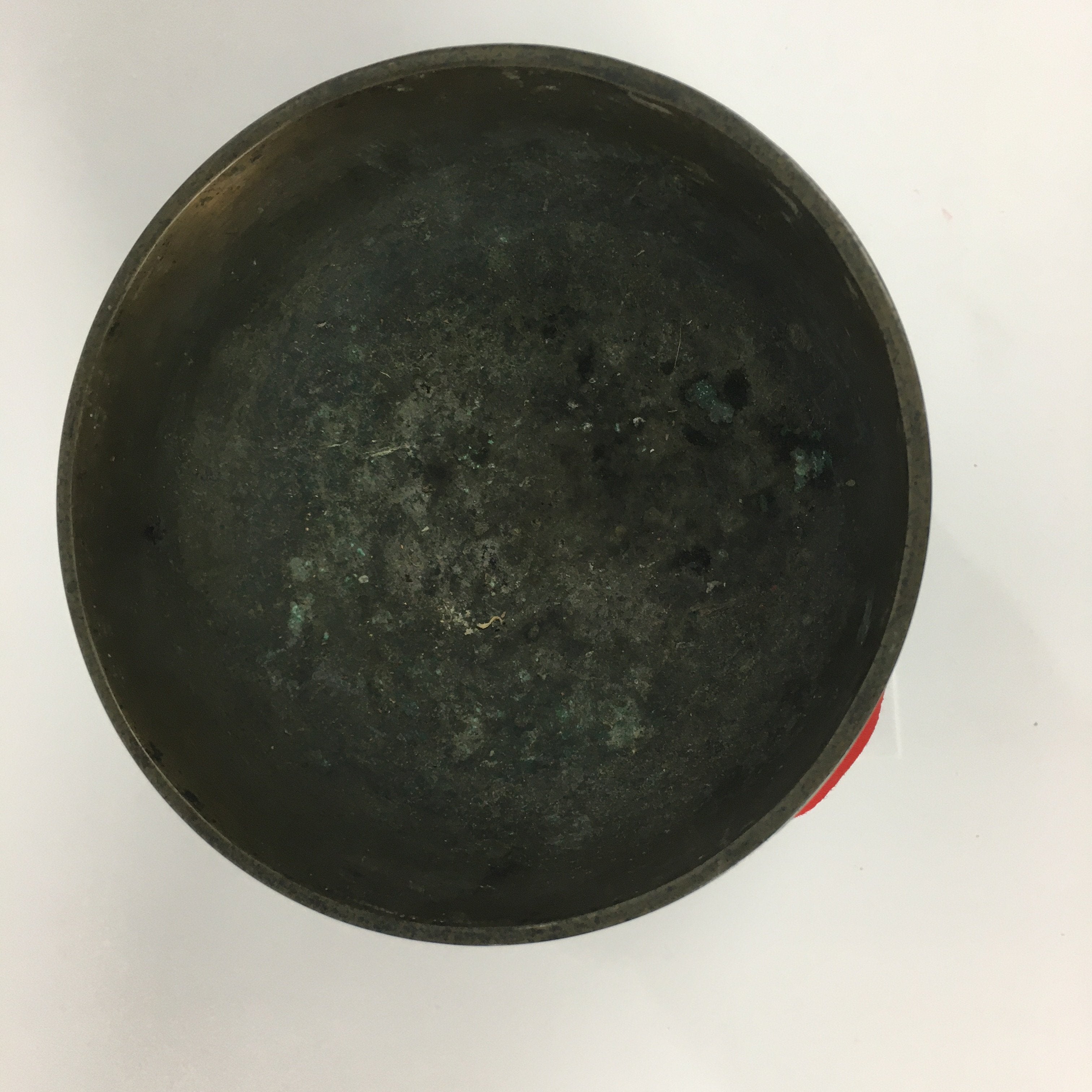 Japanese Buddhist Altar Fitting Vtg Orin Bell Singing Bowl Pillow Striker BU445
