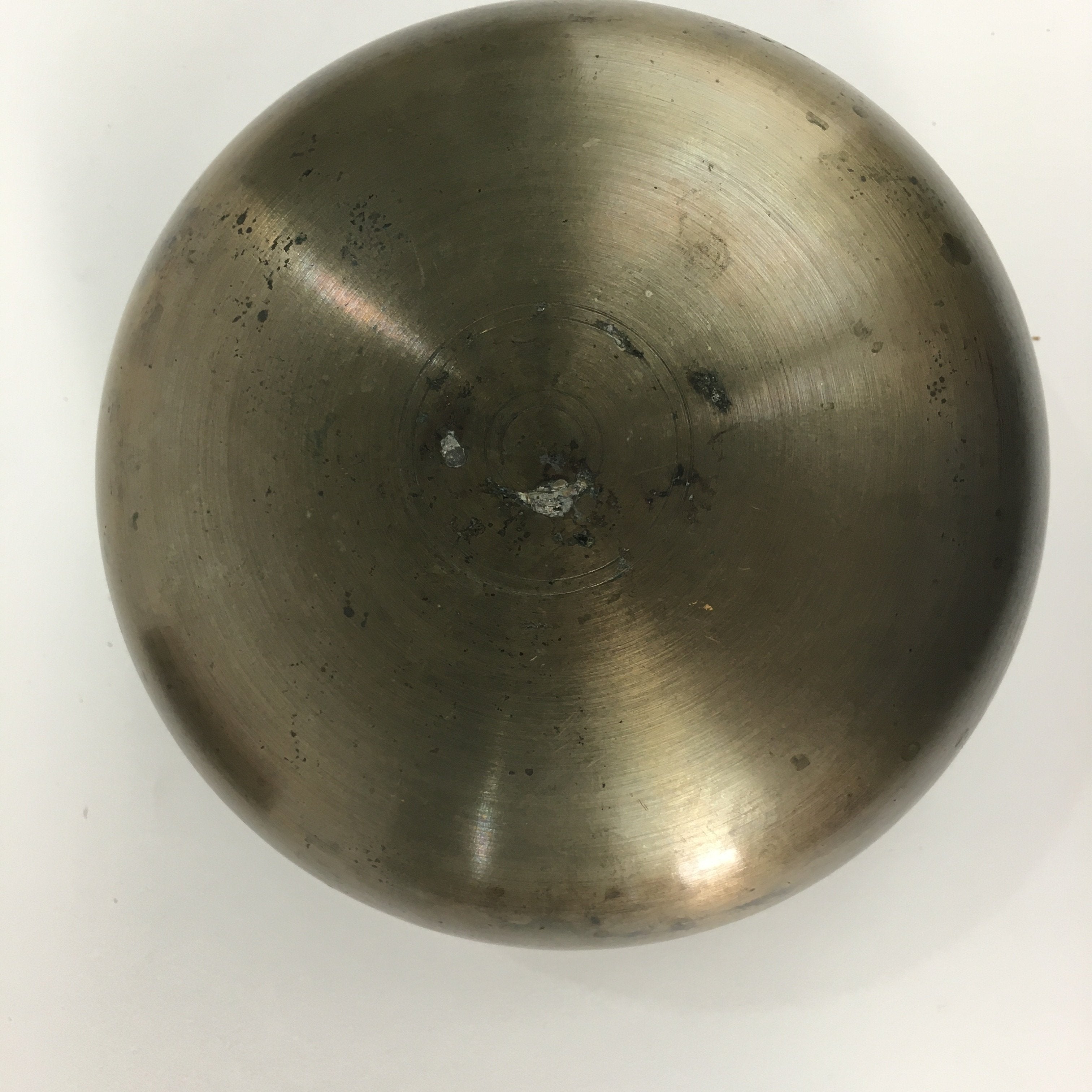 Japanese Buddhist Altar Fitting Vtg Orin Bell Singing Bowl Pillow Striker BU445