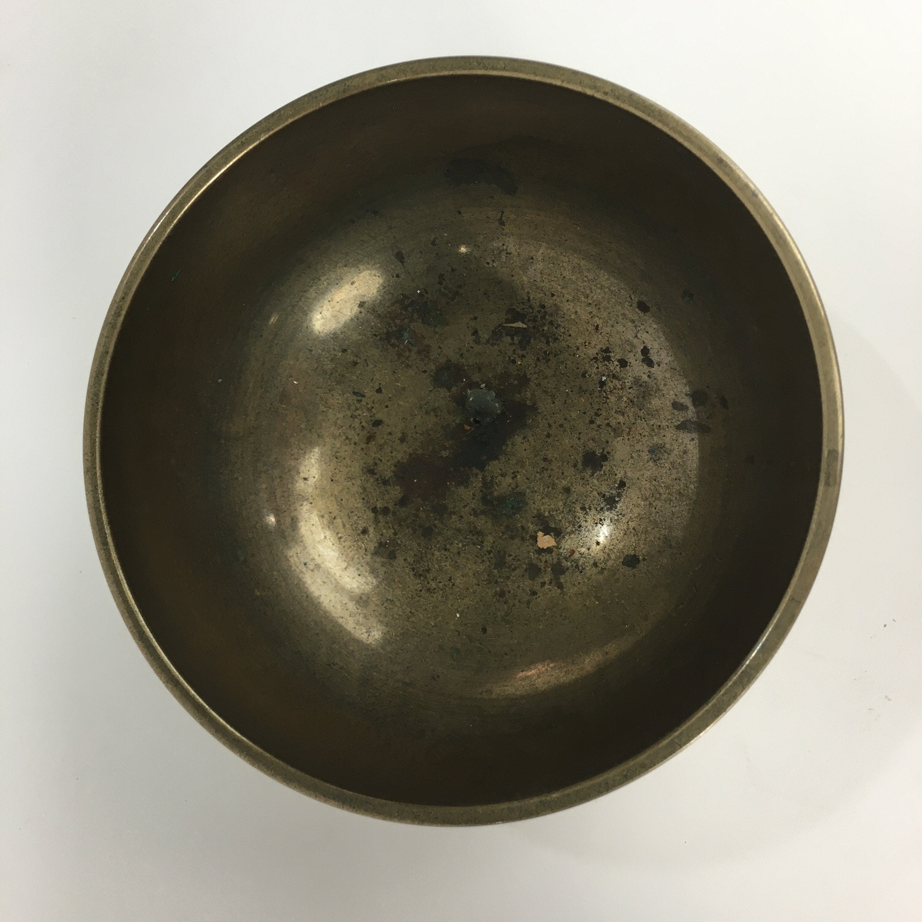 Japanese Buddhist Altar Fitting Vtg Orin Bell Singing Bowl Pillow Striker BU451