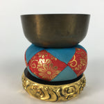 Japanese Buddhist Altar Fitting Vtg Orin Bell Singing Bowl Pillow Striker BU452