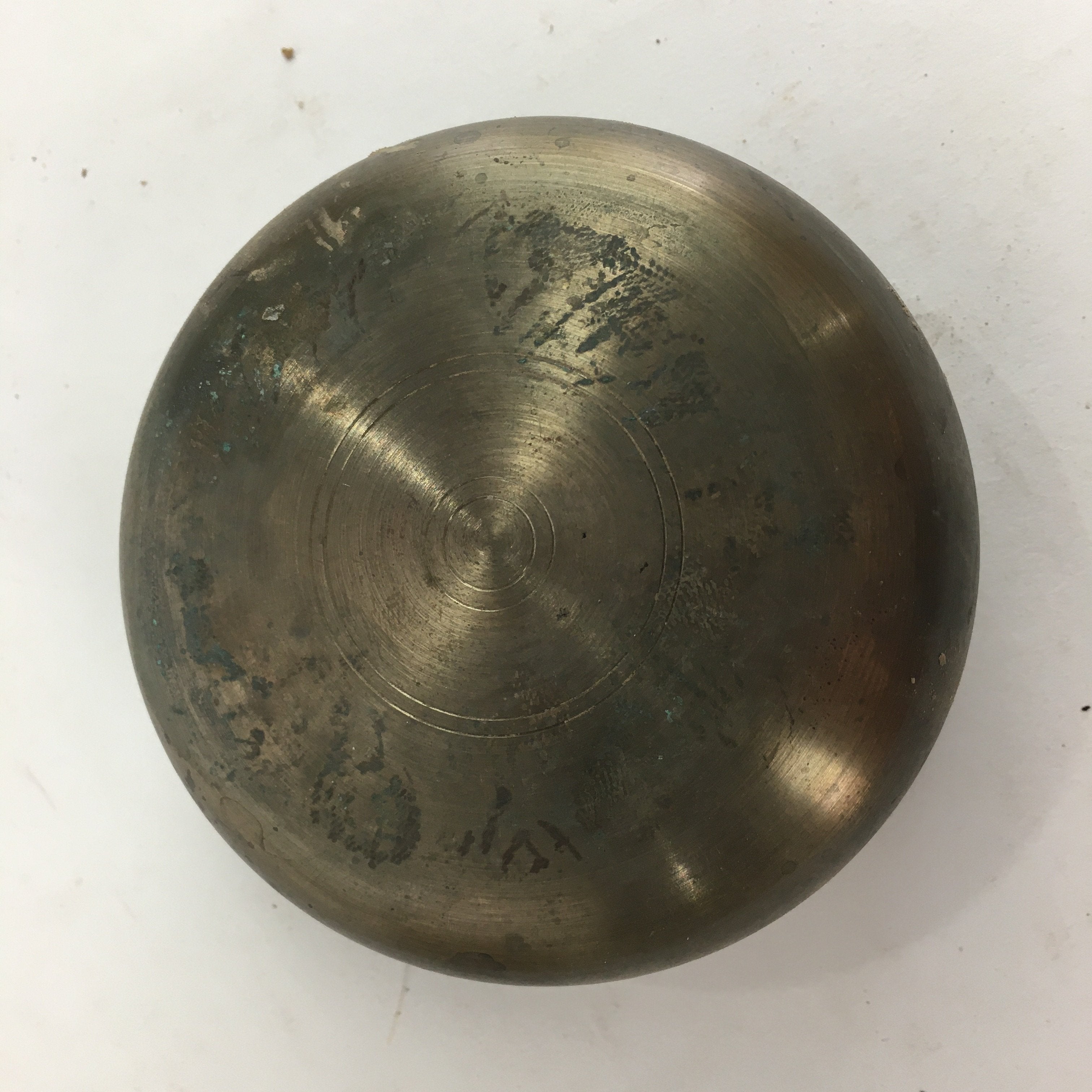Japanese Buddhist Altar Fitting Vtg Orin Bell Singing Bowl Pillow Striker BU511