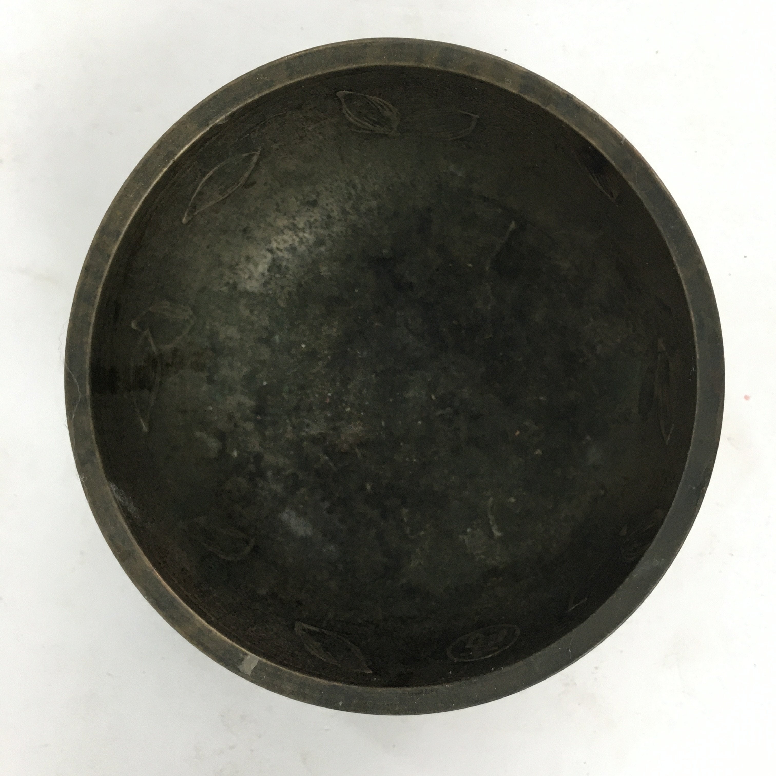 Japanese Buddhist Altar Fitting Vtg Orin Bell Singing Bowl Pillow Striker BU547