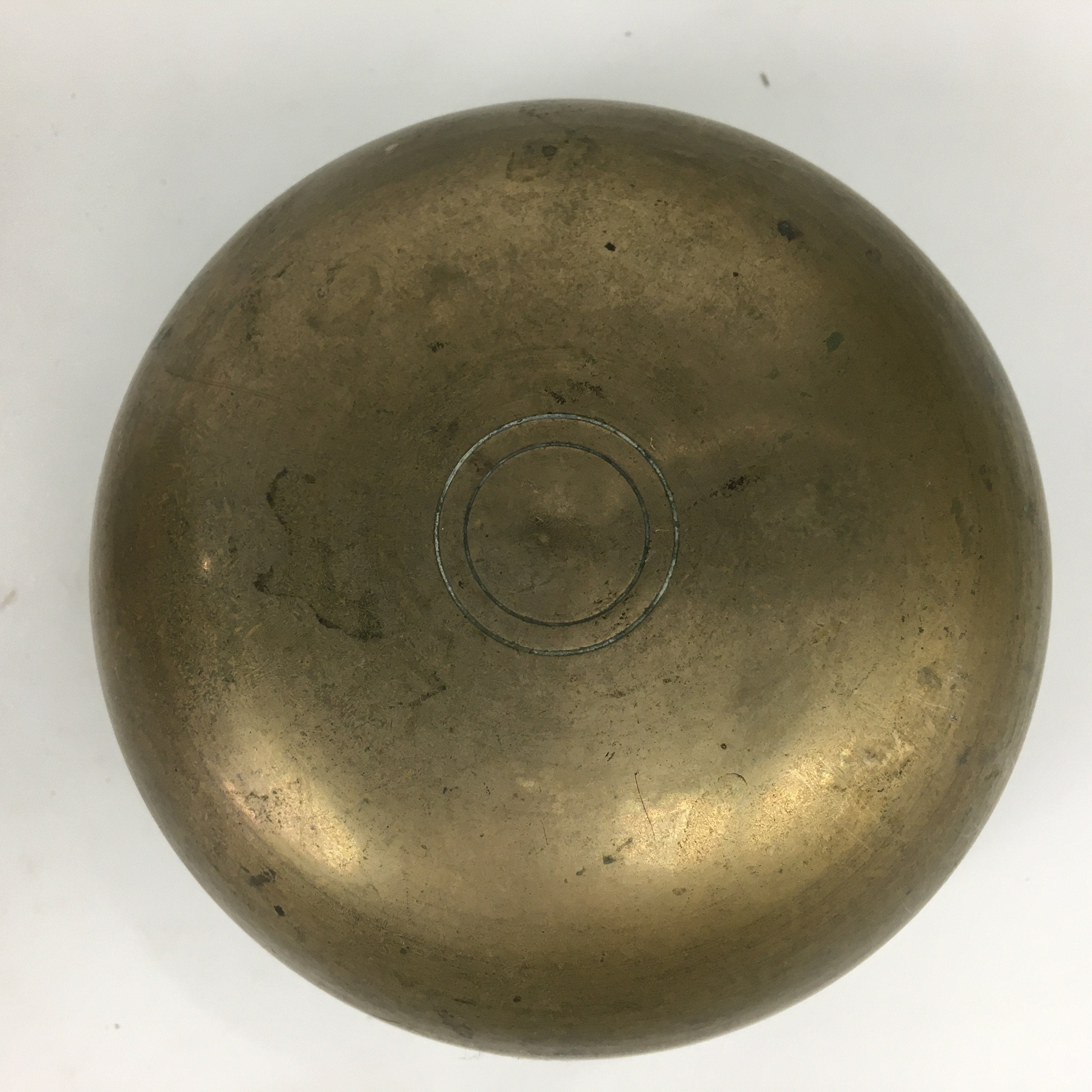 Japanese Buddhist Altar Fitting Vtg Orin Bell Singing Bowl Pillow Striker BU576