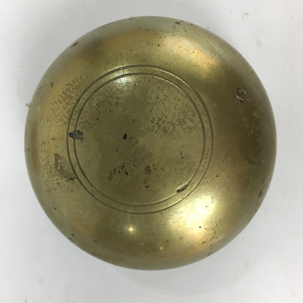 Japanese Buddhist Altar Fitting Vtg Orin Bell Singing Bowl Pillow Striker BU612
