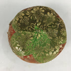 Japanese Buddhist Altar Fitting Vtg Orin Bell Singing Bowl Pillow Striker BU613