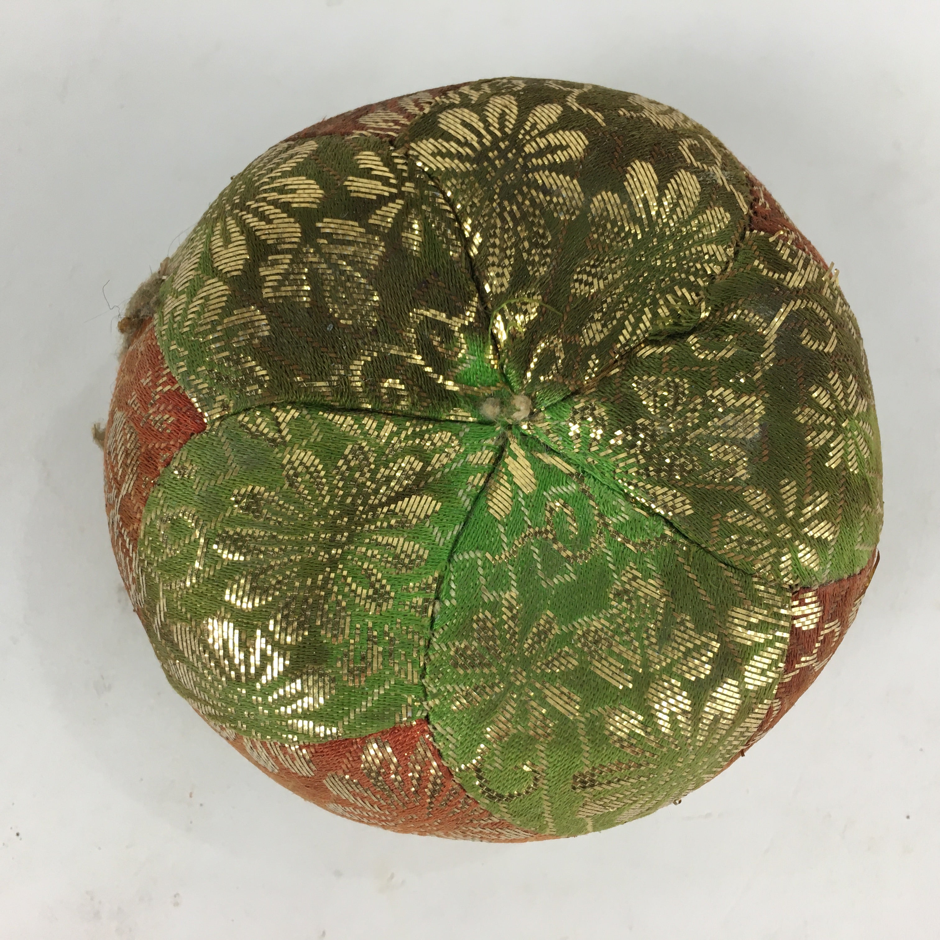 Japanese Buddhist Altar Fitting Vtg Orin Bell Singing Bowl Pillow Striker BU613