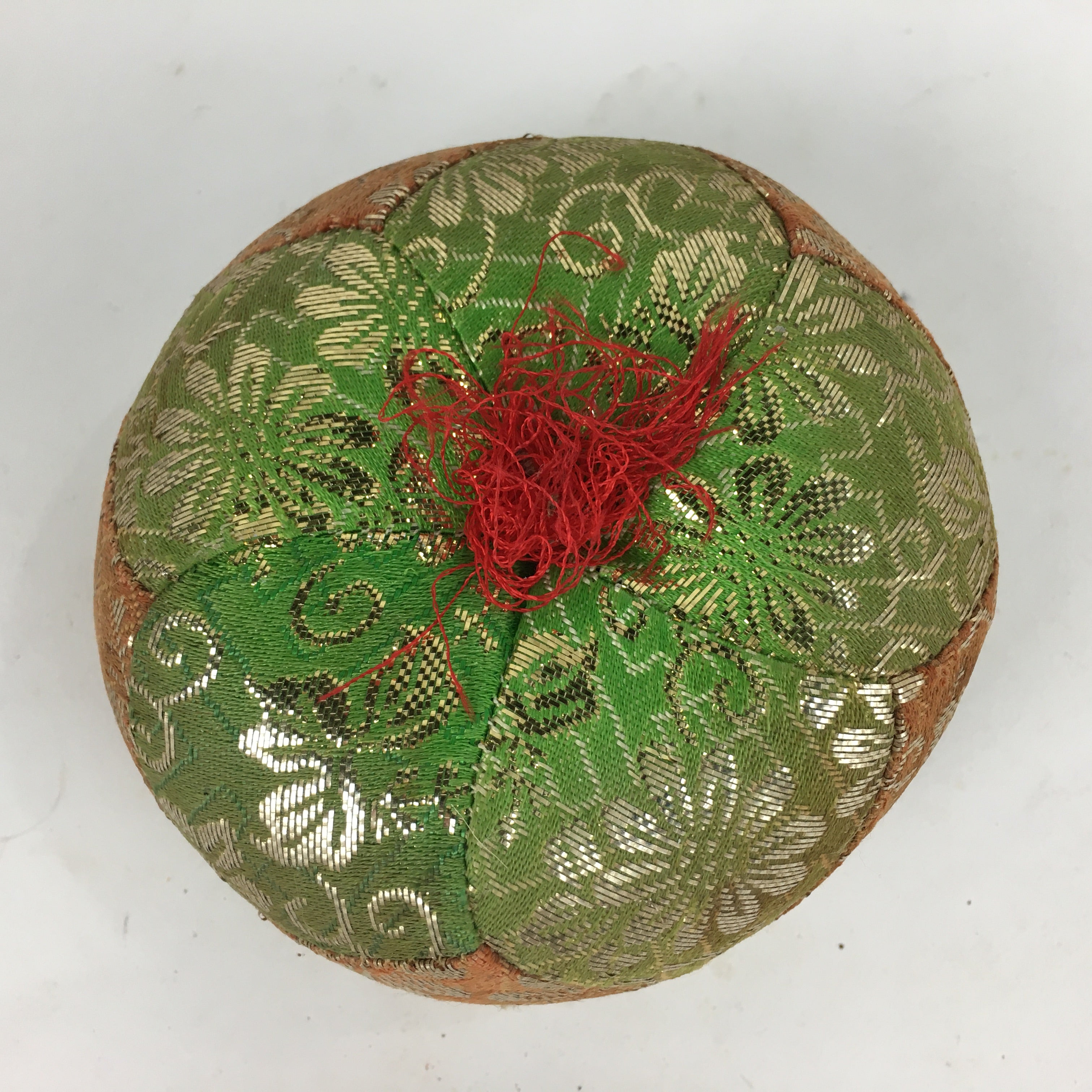 Japanese Buddhist Altar Fitting Vtg Orin Bell Singing Bowl Pillow Striker BU613