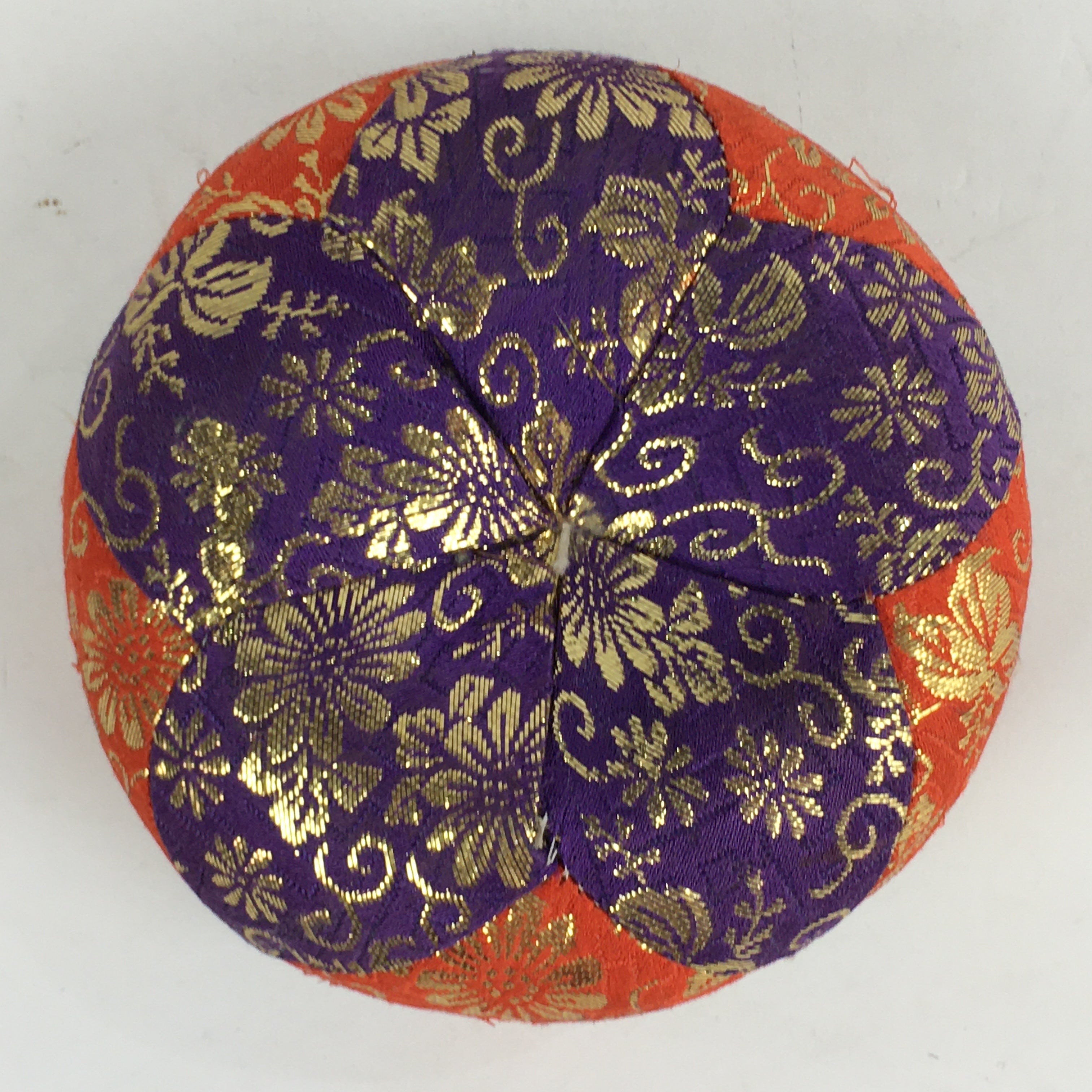 Japanese Buddhist Altar Fitting Vtg Orin Bell Singing Bowl Pillow Striker BU717