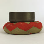 Japanese Buddhist Altar Fitting Vtg Orin Bell Singing Bowl Pillow Striker BU719