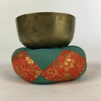 Japanese Buddhist Altar Fitting Vtg Orin Bell Singing Bowl Pillow Striker BU720