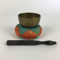 Japanese Buddhist Altar Fitting Vtg Orin Bell Singing Bowl Pillow Striker BU720