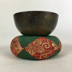 Japanese Buddhist Altar Fitting Vtg Orin Bell Singing Bowl Pillow Striker BU722