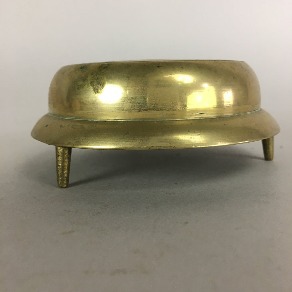Japanese Buddhist Altar Fitting Vtg Orin Singing Prayer Bell Striker Butsudan BU