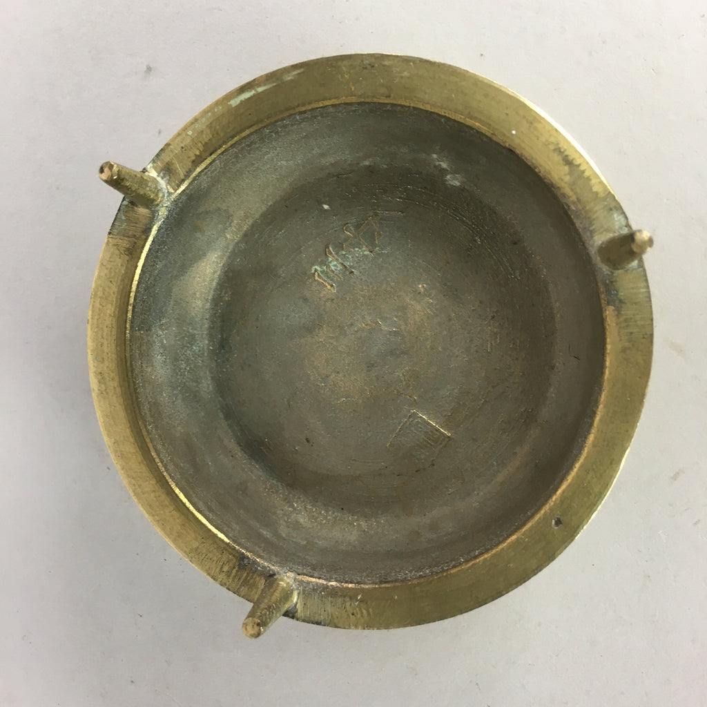 Japanese Buddhist Altar Fitting Vtg Orin Singing Prayer Bell Striker Butsudan BU