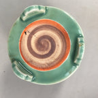 Japanese Buddhist Altar Fitting Vtg Porcelain Incense Burner Koro Butsudan BU382