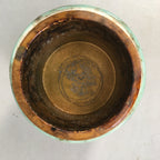 Japanese Buddhist Altar Fitting Vtg Porcelain Incense Burner Koro Butsudan BU382