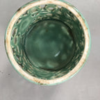 Japanese Buddhist Altar Fitting Vtg Porcelain Incense Burner Koro Butsudan BU382