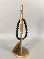 Japanese Buddhist Altar Fitting Vtg Prayer Beads Juzu Stand Butsudan Gold BU362