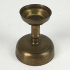 Japanese Buddhist Altar Fitting Vtg Rice Offering Cup Brass Butsudan BU712