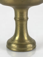 Japanese Buddhist Altar Fitting Vtg Rice Offering Cup Brass Butsudan BU795