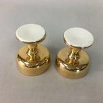 Japanese Buddhist Altar Fitting Vtg Rice Offering Cup Porcelain Butsudan BU95