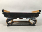 Japanese Buddhist Altar Fitting Vtg Wood Lacquer Offering Table Kyozukue BU316