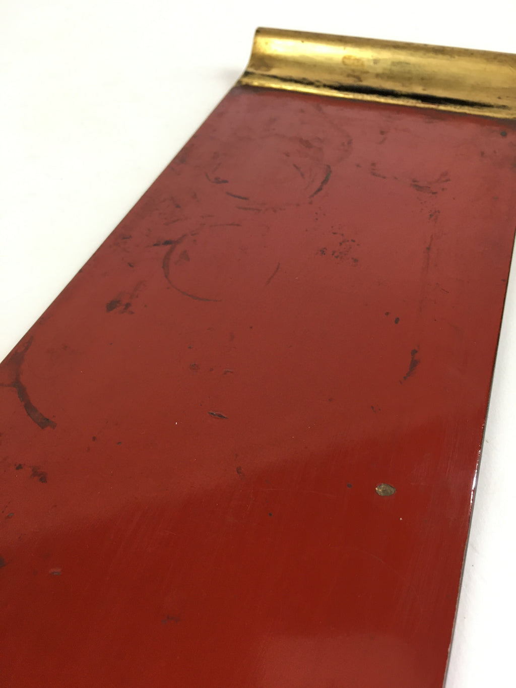 Japanese Buddhist Altar Fitting Vtg Wood Lacquer Offering Table Maejyoku BU695